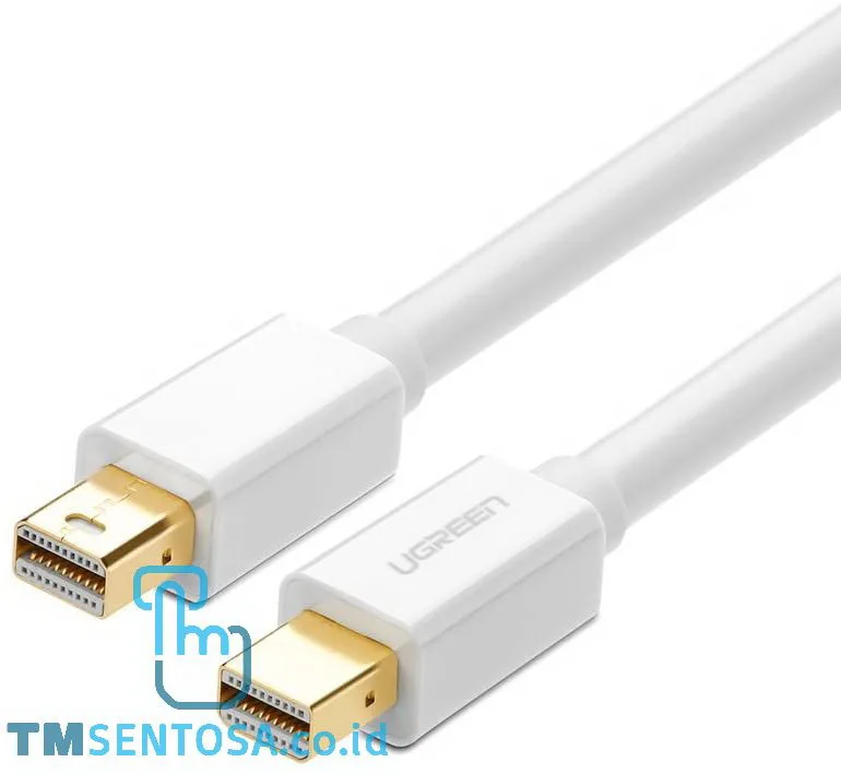 Mini Display Port Male to Male Cable 2m 10429 - White