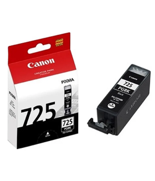 Black Ink Cartridge (PG-725 BK)