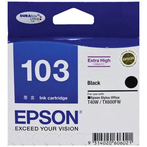 Black Ink Cartridge 103 (T1031)