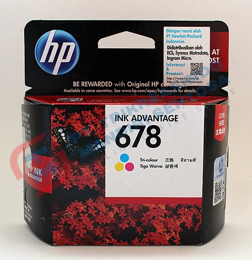 Tri-color Ink Cartridge 678 [CZ108AA]