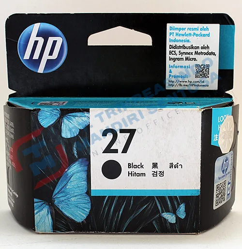 Black Ink Cartridge 27 [C8727AA]