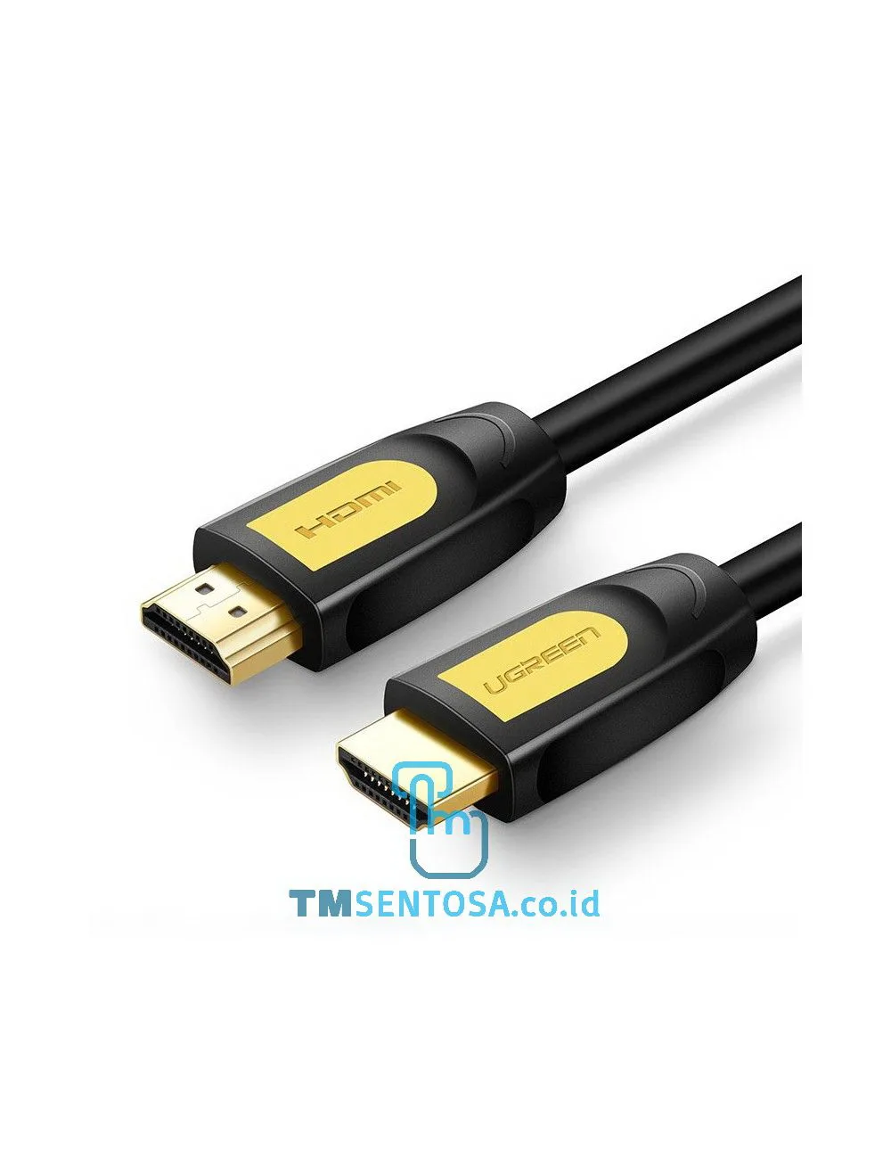 HDMI Round Cable 1m Yellow Black - 10115