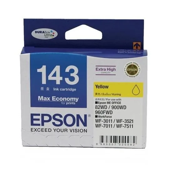 Yellow Ink Cartridge 143 (T1434)