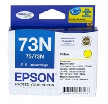 Yellow Ink Cartridge 73N (T1054)