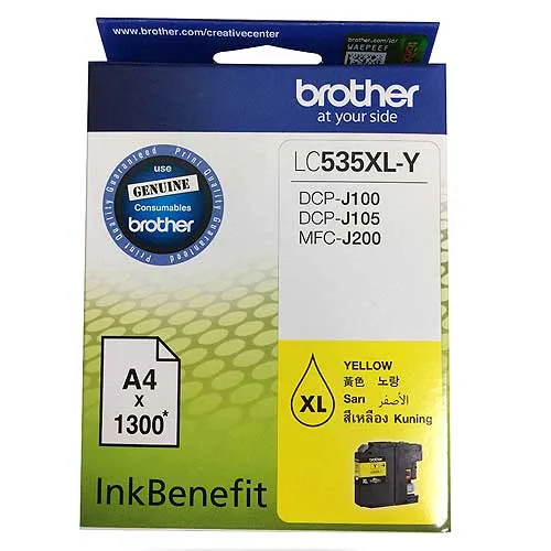Yellow Ink Cartridge (LC-535XL Y)
