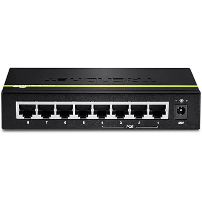 TRENDNET�8-port Half PoE (4 PoE, 4 10/100) Switch [TPE-S44]