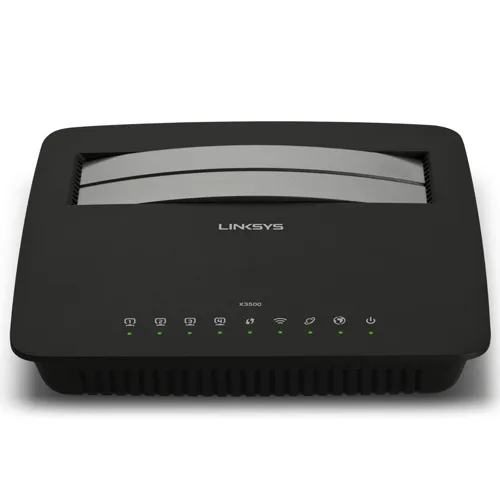 LINKSYS Dual-Band N750 Router with ADSL2+ Modem and USB [X3500-AP]