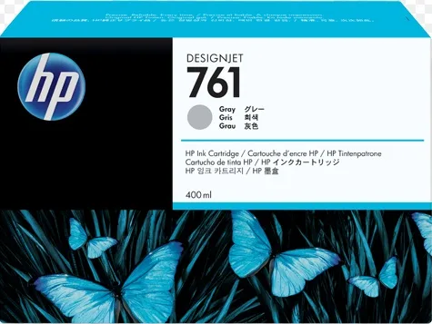 HP 761 400ml Gray Designjet Ink Crtg [CM995A]