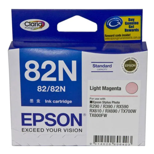 Light Magenta Ink Catridge 82N (T1126)