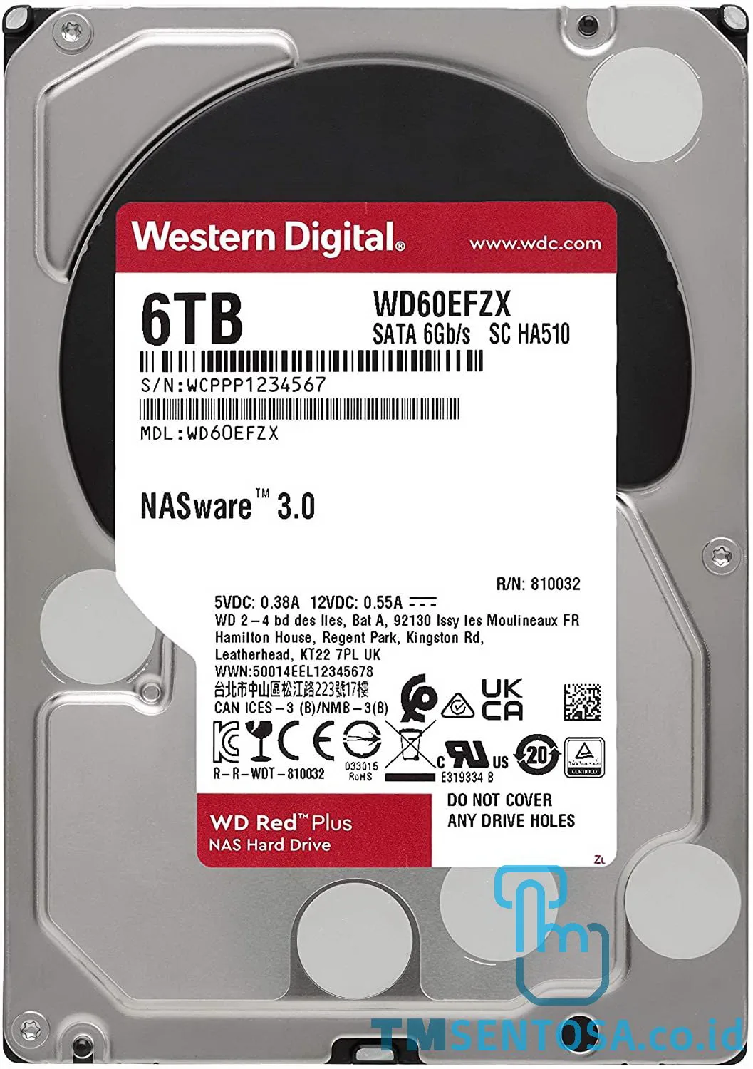 CAVIAR RED 6TB WD60EFZX