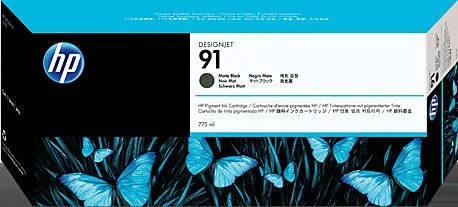 HP 91 775-ml Pigment Matte Black Ink Cartridge [C9464A]