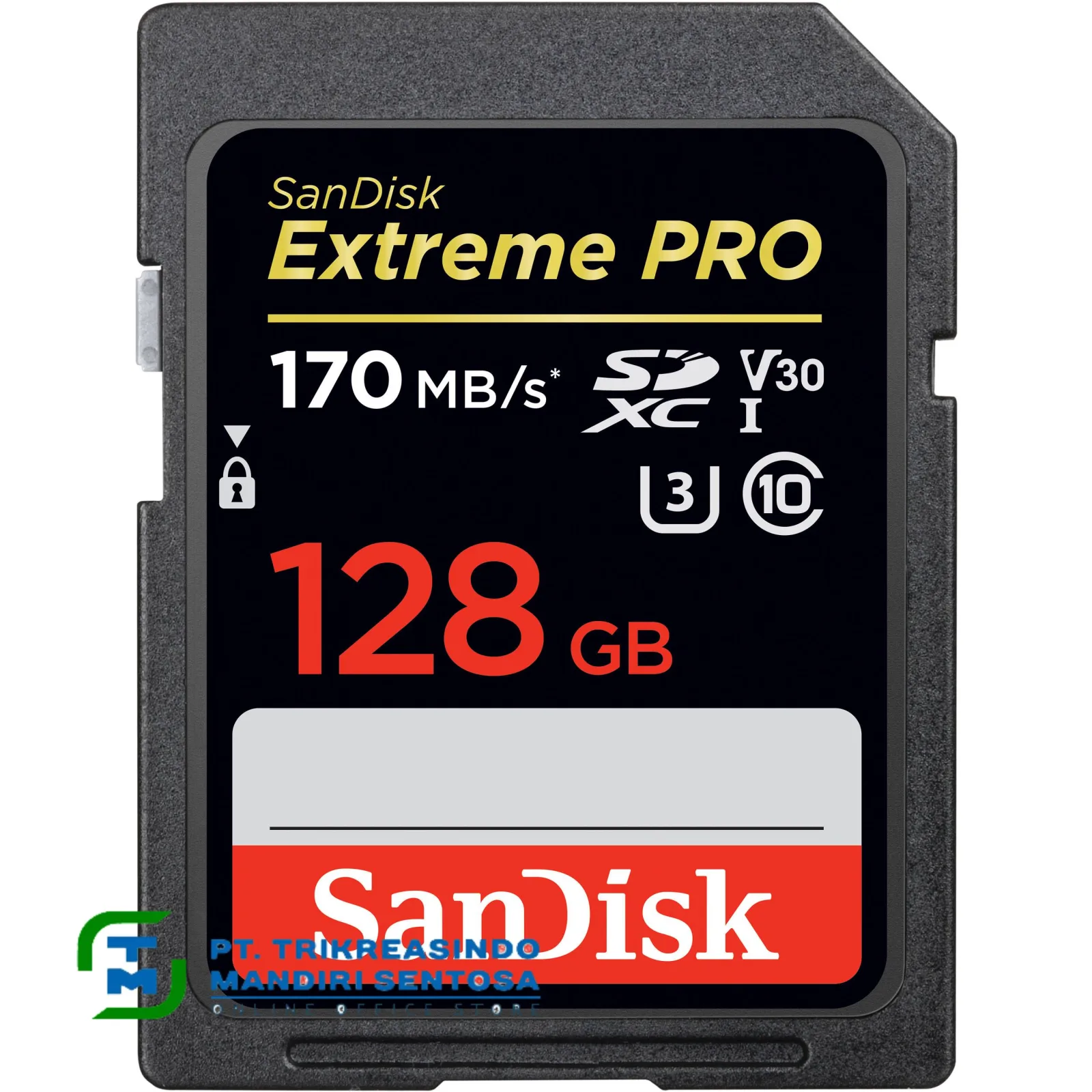 EXTREME PRO SDXC 128GB, U3, C10, UHS-I SDXC Memory Card