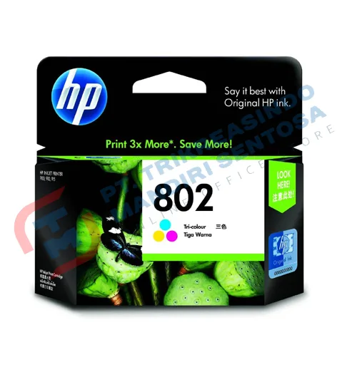 802 Tri-color Ink Cartridge CH564ZZ