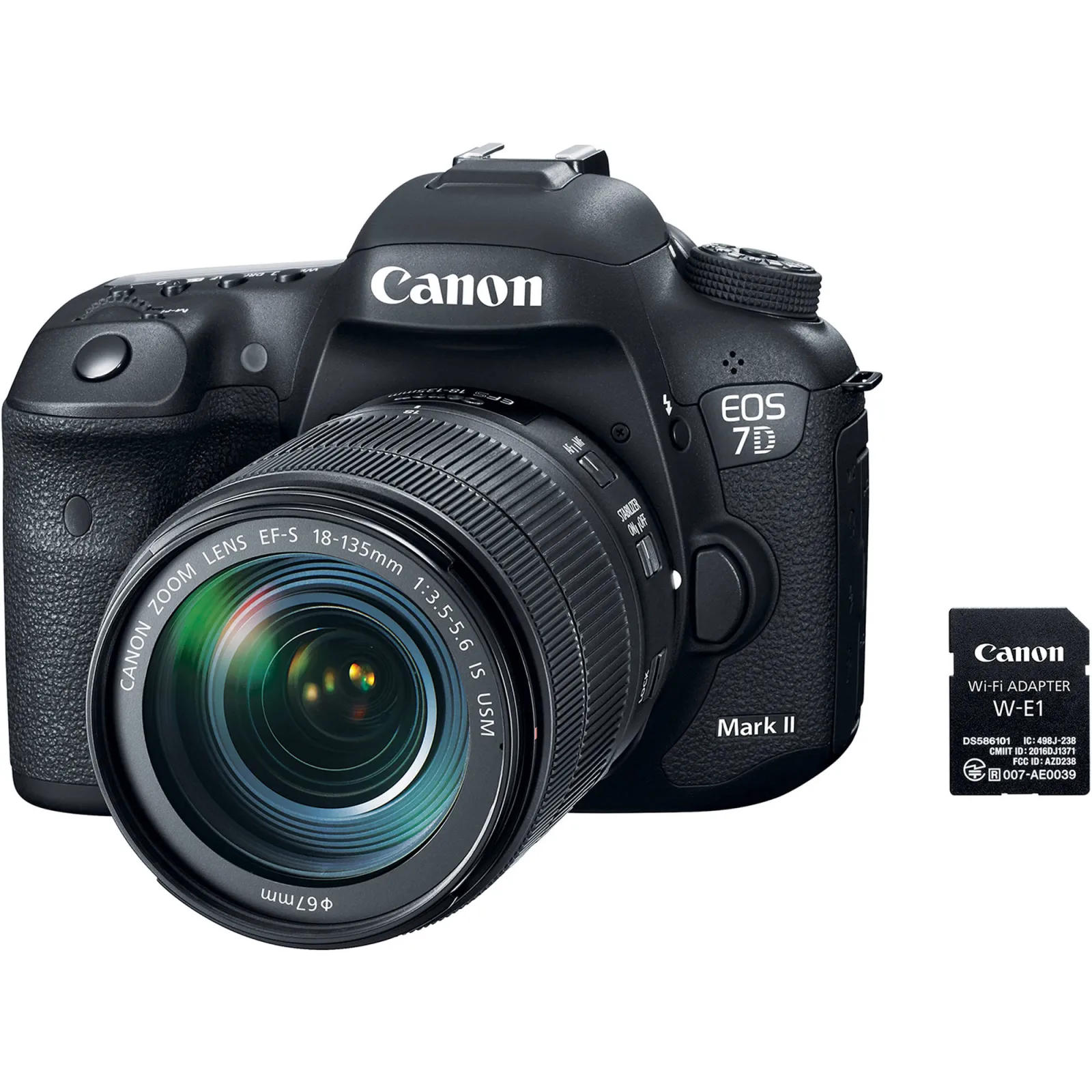 EOS 7D Mark II Kit EF-S 18-135mm IS USM Plus W-E1