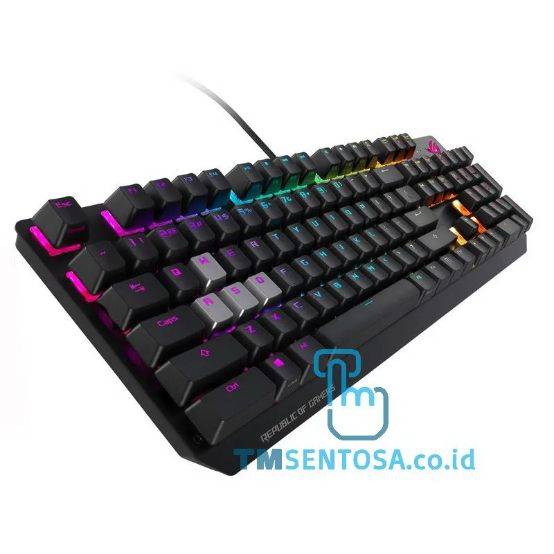KEYBOARD ROG STRIX SCOPE BLUE US [90MP0182-B0UA00]