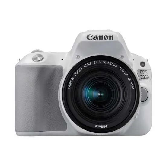Digital EOS 200D with Lens 18-55mm White