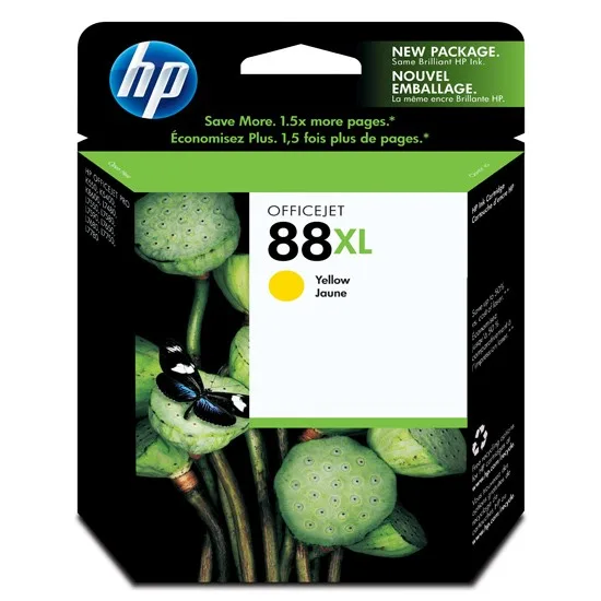 HP 88 Large Yellow Ink Cartridge [C9393A]