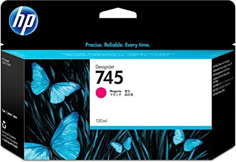 HP 745 130-ml Magenta Ink Cartridge [F9J95A]