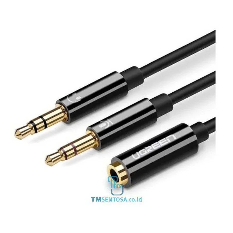 3.5mm Female to 3.5mm Male Duo ABS BK AV140 - 20898