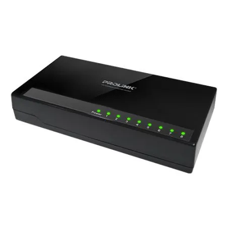 PROLINK PSG810P 8-Port POE Gigabit Switch