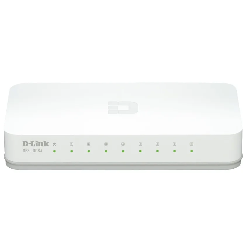 8-port 10/100M Unmanaged Switch [DES-1008C]