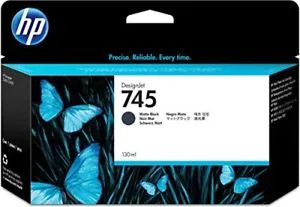 HP 745 130-ml Matte Black Ink Cartridge [F9J99A]