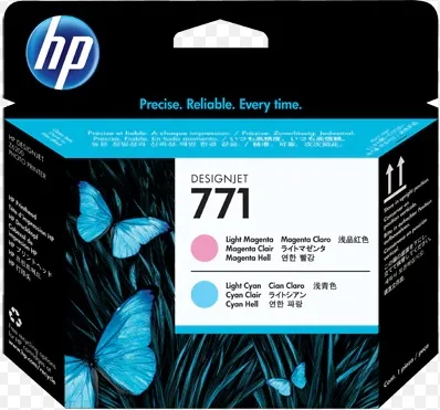 HP 771 Lt Magenta/Lt Cyan Desingjet Ph [CE019A]