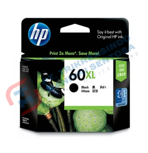 60xl Black Ink Cartridge CC641WA