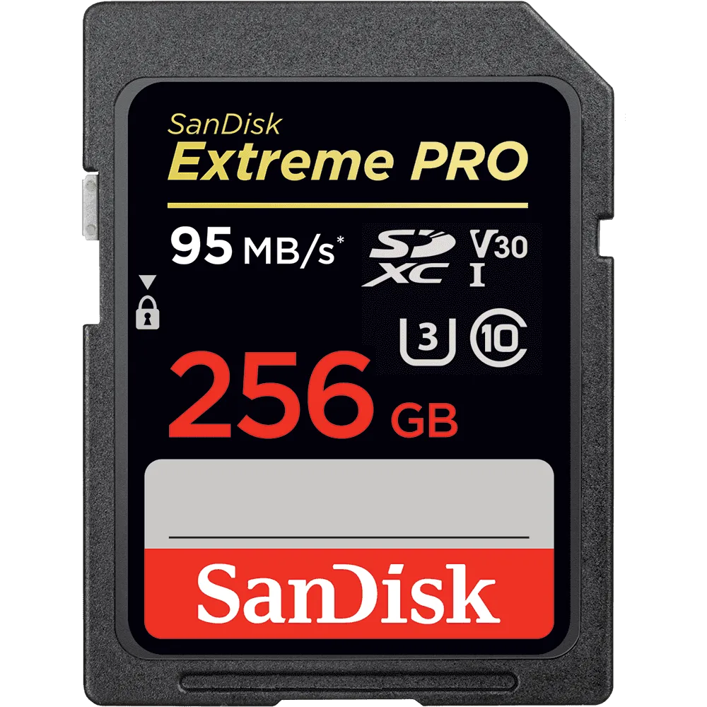Sandisk Extreme Pro 256GB Black 3.2