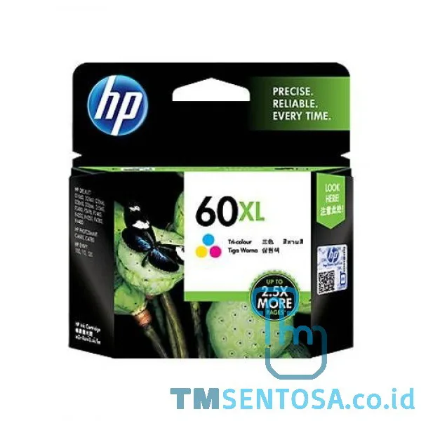 60XL Tri Colour Ink Cartridge High Yield CC644WA