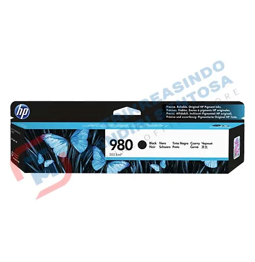 980 Black Original Ink Cartridge (D8J10A)