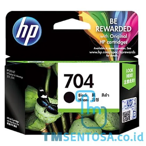 704 Black Ink Advantage Cartridge CN692AA