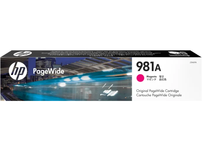 Magenta Original PageWide Cartridge 981A [J3M69A]