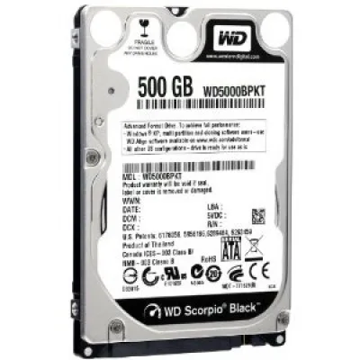 WD Mobile Scorpio Black 500GB [WD5000LPLX]
