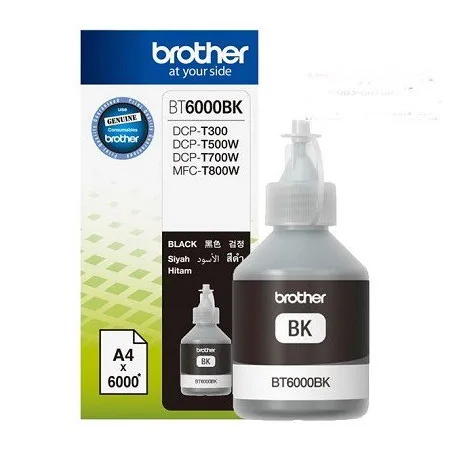 BROTHER Black Ink Cartridge [BT-6000BK]