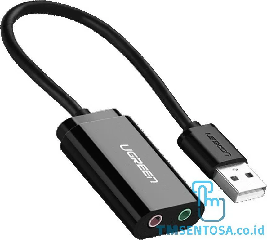 USB 2.0 External Sound Adapter BK US205 - 30724