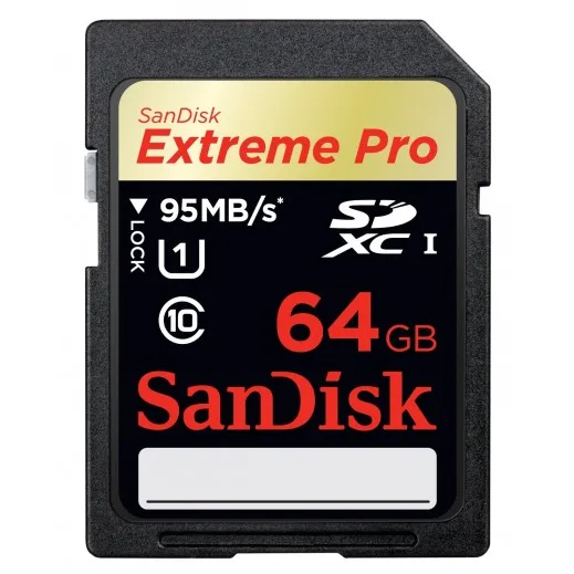 SANDISK Extreme Pro SDXC 64GB [SDSDXPA-064G-X46]