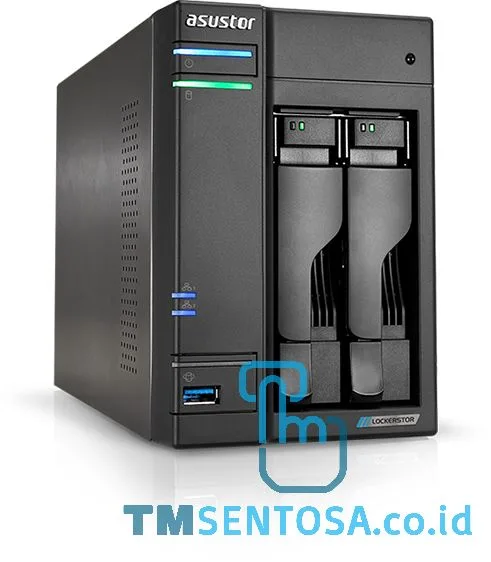 2-BAY NAS LOCKERSTOR 2 AS6602T 8GB