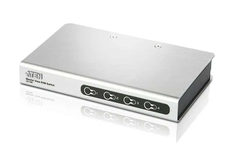 ATEN KVM Switches Master View (Desktop KVM) PS/2 &amp; USB KVM [CS74E]