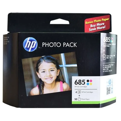 HP 685 CMYK Ink Cartridge PVP Pack [J3N05AA]