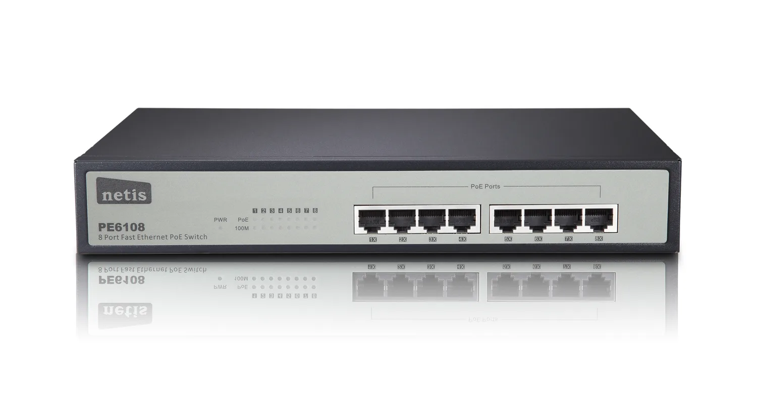 NETIS POE Switch PE6108