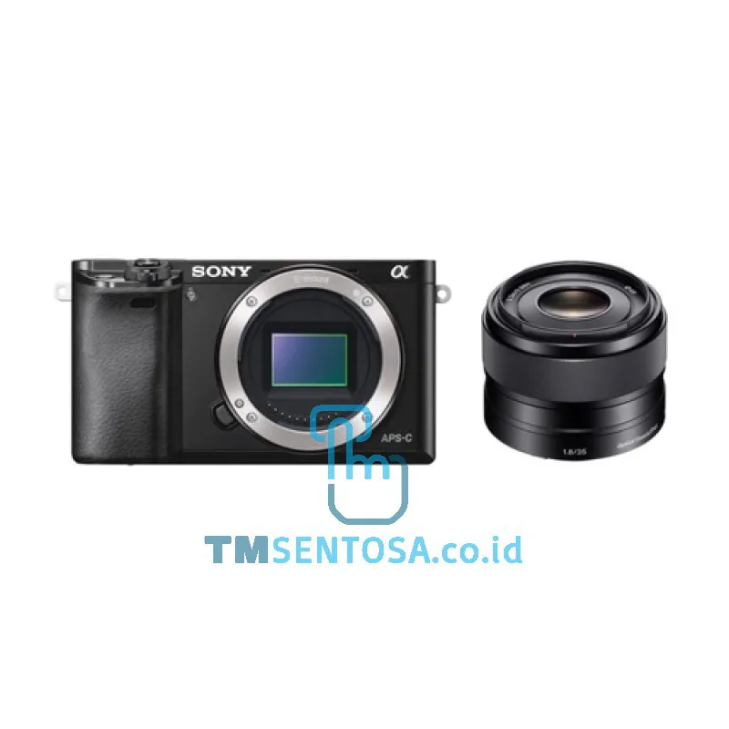 MIRRORLESS DIGITAL CAMERA A6000 BLACK WITH LENSA E 35MM F1.8 OSS [ILCE-6000/BLACK + SEL35F18]