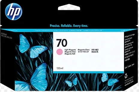 HP 70 130-ml Light Magenta Ink Cartridge [C9455A]