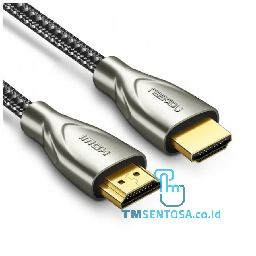 HDMI 2.0 Carbon Fiber Zinc Alloy Cable 3m Gray HD131 - 50109