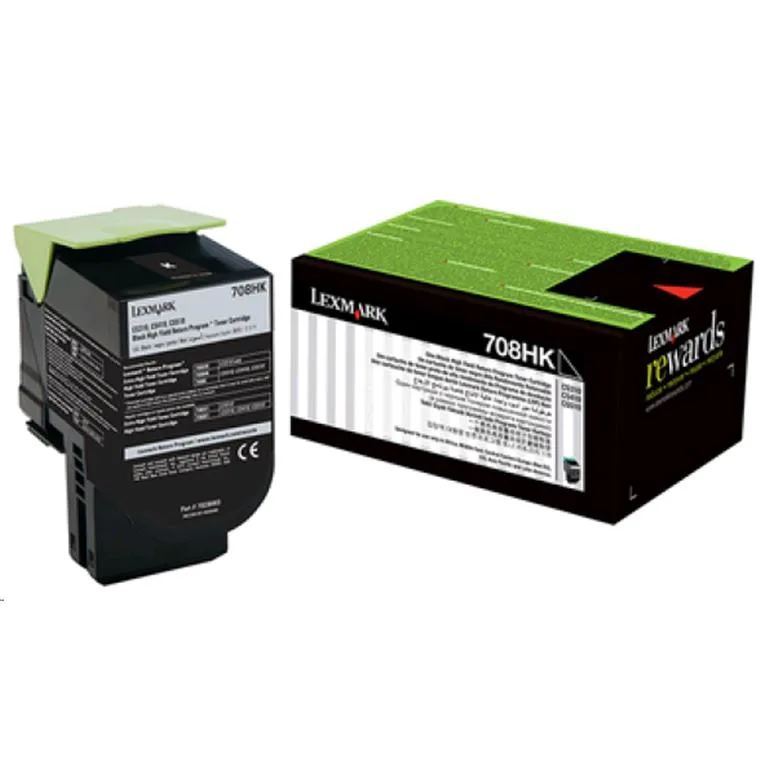 708HK Black High Yield Toner Cartridge 4K [70C8HK0]