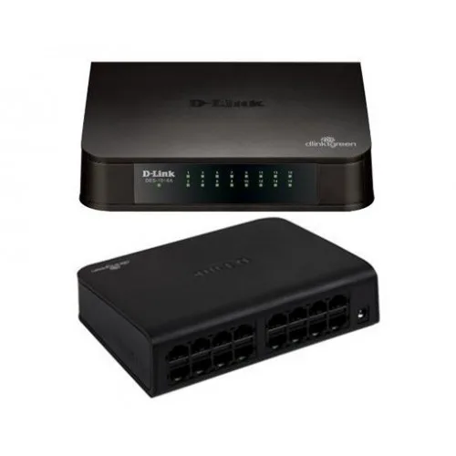 D-LINK�D-Link Unmanaged Switches 10/100Mbps [DES-1016A]