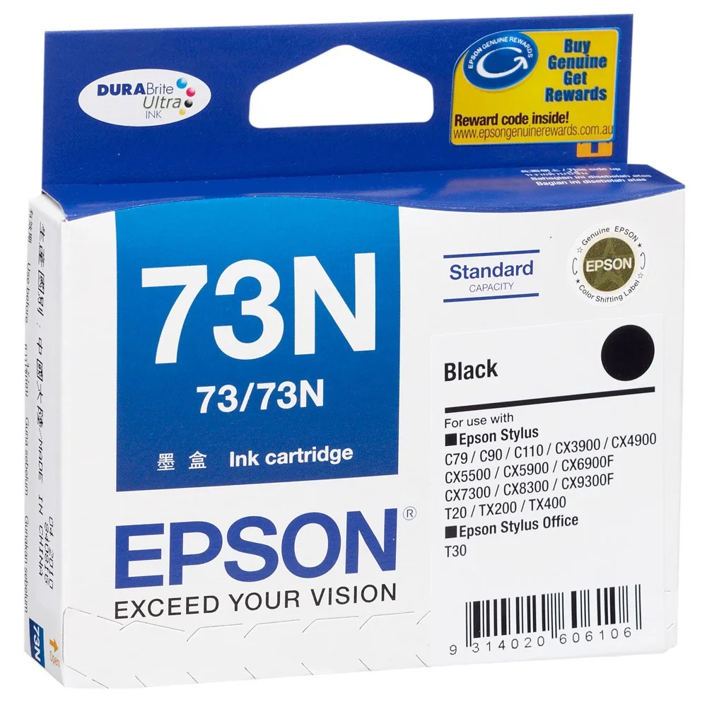 Black Ink Cartridge 73N (T1051)