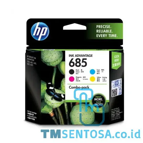 685 CMYK Ink Cartridge Combo 4-Pack F6V35AA